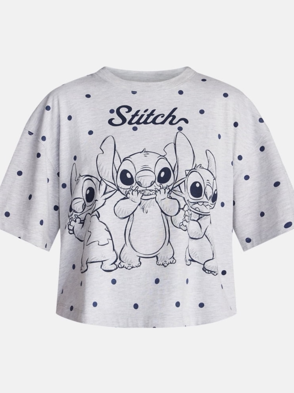 Lilo and Stitch Women's Fashion Boxy Tee